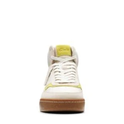 Clarks Craft Court Top White Multi -Clarks Shoes Store 26172677 W 3