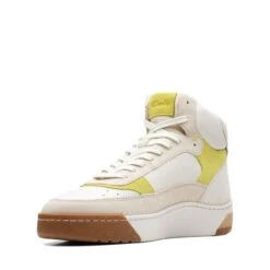 Clarks Craft Court Top White Multi -Clarks Shoes Store 26172677 W 4