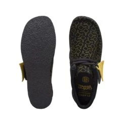 Clarks Wallabee Go Kid Black Suede -Clarks Shoes Store 26172689 W 7