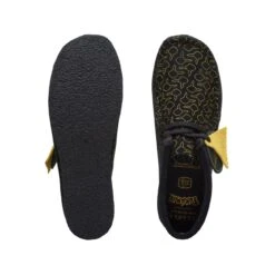 Clarks Wallabee Go Older Black Suede -Clarks Shoes Store 26172690 W 7