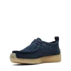 Clarks 8th St Rossendale Dark Navy -Clarks Shoes Store 26172715 W 4