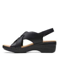 Clarks Merliah Echo Black Leather -Clarks Shoes Store 26172747 W 5