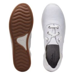 Clarks Breeze Ave II White -Clarks Shoes Store 26172773 W 7