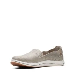 Clarks Breeze Step II Silver Metallic -Clarks Shoes Store 26172783 W 4