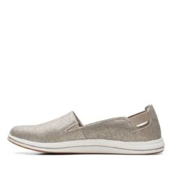 Clarks Breeze Step II Silver Metallic -Clarks Shoes Store 26172783 W 5
