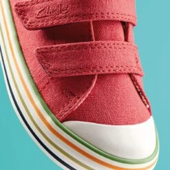 Clarks Foxing Tor Lo Toddler Red 15 Clarks Foxing Tor Lo Toddler Red -Clarks Shoes Store 26173001 W 13