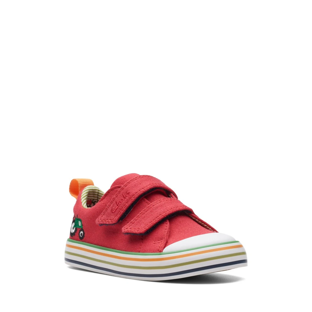Clarks Foxing Tor Lo Toddler Red 7 Clarks Foxing Tor Lo Toddler Red - Image 5