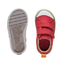 Clarks Foxing Tor Lo Toddler Red 21 Clarks Foxing Tor Lo Toddler Red -Clarks Shoes Store 26173001 W 7