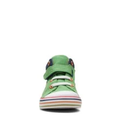 Clarks Foxing Tor Hi Toddler Green -Clarks Shoes Store 26173004 W 3