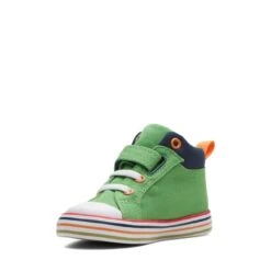 Clarks Foxing Tor Hi Toddler Green -Clarks Shoes Store 26173004 W 4