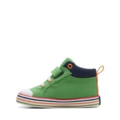 Clarks Foxing Tor Hi Toddler Green -Clarks Shoes Store 26173004 W 5