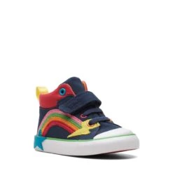 Clarks Foxing Tor Hi Toddler Navy Combination 20 Clarks Foxing Tor Hi Toddler Navy Combination -Clarks Shoes Store 26173005 W 2