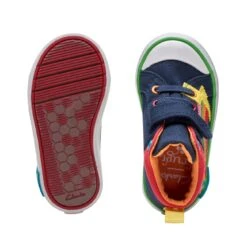 Clarks Foxing Tor Hi Toddler Navy Combination 25 Clarks Foxing Tor Hi Toddler Navy Combination -Clarks Shoes Store 26173005 W 7