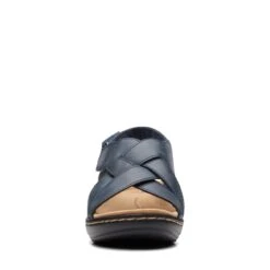 Clarks Merliah Echo Navy Leather -Clarks Shoes Store 26173121 W 3