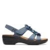 Clarks Merliah Sheryl Blue Interest -Clarks Shoes Store 26173174 W 1