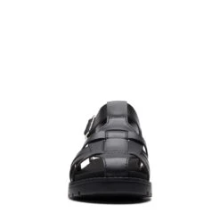 Clarks Orinoco Band Black Leather -Clarks Shoes Store 26173526 W 3