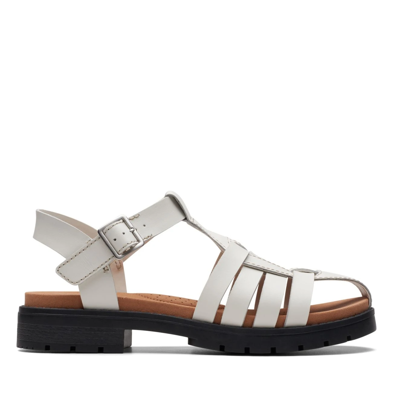 Clarks Orinoco Band Off White Leather 3 Clarks Orinoco Band Off White Leather