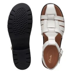 Clarks Orinoco Band Off White Leather 15 Clarks Orinoco Band Off White Leather -Clarks Shoes Store 26173528 W 7