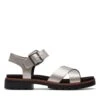 Clarks Orinoco Strap Silver Metallic -Clarks Shoes Store 26173529 W 1